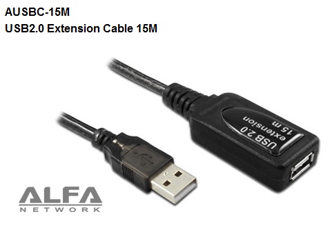 Alfa AUSBC-15M Active USB Cable